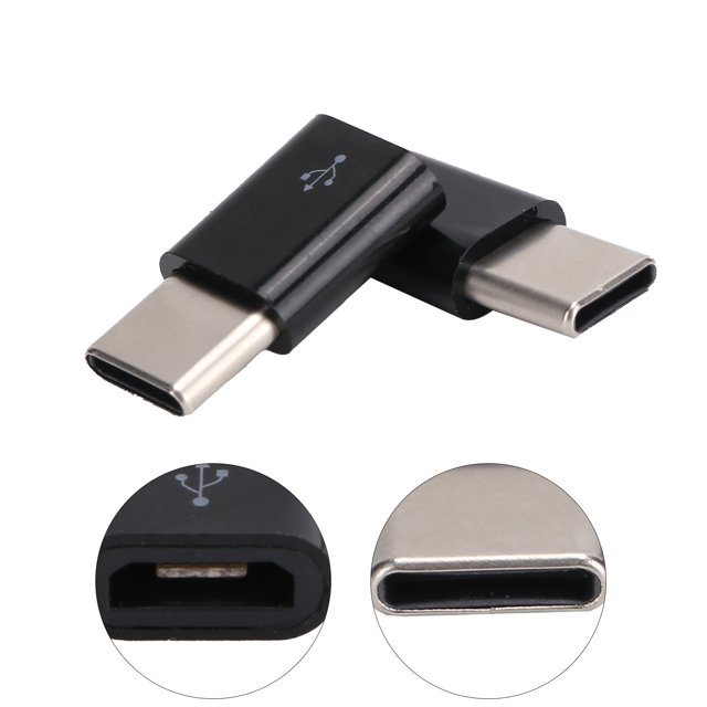 Micro USB To Type C OTG Adapter, Micro To Type C Adapter ABS Durable For Charging And Syncing