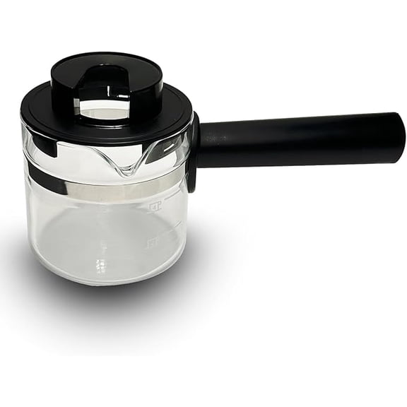 4-Cup Glass Espresso Carafe – Compatible with Mr. Coffee, Krups, Salton, De’Longhi, Imusa, and Most Standard Espresso Makers