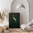 thumbnail image 2 of AVOI Elegant Red-Crowned Crane Standing Tall Canvas Wall Art - Serene HD Printed Bird Painting for Home Decor, Modern Realistic Wall Decor for Hotel Bedroom & Rooms, Art Frame: 12x12in, 2 of 5