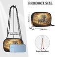 thumbnail image 3 of Stylish Crossbody Phone Bag Purse Handbags Adjustable Strap, Compact Design for Essentials A White Horse, 3 of 7
