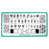 Maniology Supernatural Tarot Reading (m072) Stainless Steel Nail Stamping Plate for Unisex