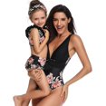 thumbnail image 2 of Girls Swimsuit Two Pieces Bikini Set Ruffle Falbala Swimwear Bathing Suits, 2 of 5