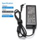 thumbnail image 1 of Cable de alimentación del adaptador de CA del cargador del ordenador p, 1 of 2