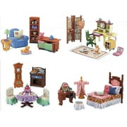 Loving Family Twin Time Dollhouse Deluxe Furniture Bundle