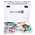 thumbnail image 3 of Fishing Tackle Boxes - 3600 3700 Plastic Storage Organizer Box With Removable Dividers 4 Packs Transparent Trays, 3 of 7