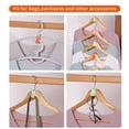 thumbnail image 5 of Slmt Ganchos Conectores Para Colgadores De Ropa 50 Piezas Extensor De Ahorro De Espacio Para Perchas De Alambre De Madera De Terciopelo De Plástico - Organizador De Armario Resistente, 5 of 5