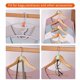thumbnail image 5 of Slmt Ganchos Conectores Para Colgadores De Ropa 50 Piezas Extensor De Ahorro De Espacio Para Perchas De Alambre De Madera De Terciopelo De Plástico - Organizador De Armario Resistente, 5 of 5
