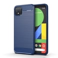 thumbnail image 1 of PANDACO Navy Brushed Metal Case for Google Pixel 4 XL, 1 of 5