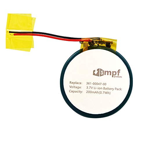 MPF Products 200mAh 361 00047 00 361 00064 00 Battery Replacement Compatible with Garmin Forerunner 110 110W 210 210W GPS Sport Watch Garmin