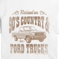 thumbnail image 3 of Ford - Raised on 90's Country & Ford Trucks Cropped Graphic T-Shirt, 3 of 5