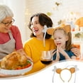 thumbnail image 4 of Guozer Turkey Leg Headband for Thanksgiving Celebration Photo Prop Party Decoration, 4 of 6