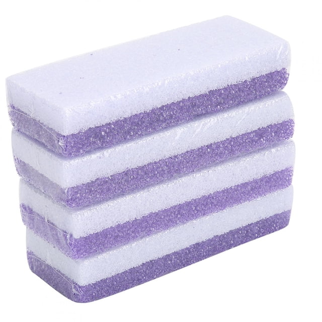 Piedra pómez, 4 piezas de piedra pómez para masaje de pies, piedra exfoliante para pies, durabilidad prolongada
