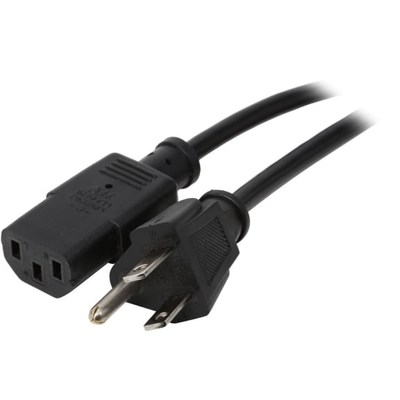 StarTech.com 6ft Computer Power Cord NEMA5-15P to C13