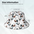 thumbnail image 3 of Fotbe Cool Chicken Sombrero Tipo Pescador con Estampado – Sombrero de Sol de Algodón de Moda para Playa, Golf, Pesca, 3 of 6