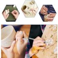 thumbnail image 1 of Air Dry Clay Tool Set, Ergonomic Handle Portable 38pcs Multipurpose Plastic Stylus Clay Tools Kit With Storage Bag For Dotting For Carving, 1 of 8