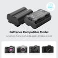 thumbnail image 3 of Set de cargador de batería para cámara SMALLRIG para Fujifilm NP-W235, 3 of 8