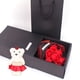 thumbnail image 2 of Ramo de rosas de jabón con 7 rosas de jabón, caja de regalo, oso de peluche, regalo de San Valentín para cumpleaños, fiesta y aniversario., 2 of 7