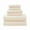 White, variant on RKSTN 6-Piece Cotton Towel Set, Brown
