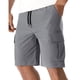 thumbnail image 1 of pstuiky Pantalones cortos para hombre, Pantalones cortos deportivos de verano para hombre, informales, de trabajo, de color liso, con cordón ajustable. Pantalones cortos deportivos para hombre, 1 of 3