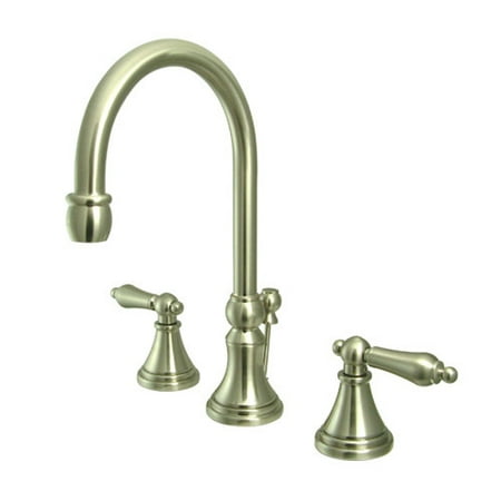 UPC 663370016295 product image for Kingston Brass KS298. AL Governor Widespread Bathroom Faucet with Brass Pop-Up D | upcitemdb.com
