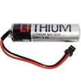 thumbnail image 2 of BATTEMALL 5Pcs ER6V/3.6V Compatible with Toshiba ER6VC119A ER6V119B 2400mAh Lithium Battery for M70 M60 PLC, 2 of 6