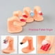 thumbnail image 4 of Practique el arte de las uñas con los dedos Practique los dedos falsos de plástico con uñas para las herramientas de decoración de la exhibición del entrenamiento del arte de las uñas (10 piezas), 4 of 5
