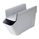 thumbnail image 1 of Organizador de bolsos multifuncional con ruedas para debajo del escritorio, ideal para el espacio de trabajo. Gris, 1 of 7