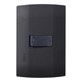 thumbnail image 1 of Interruptor Sencillo Schneider Electric Negro Con Placa, 1 of 3