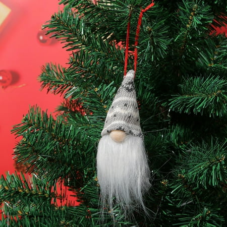 

Christmas Christmas Tree Decoration Pendant Knitted Woolen Forest Old Man Doll Pendant Doll