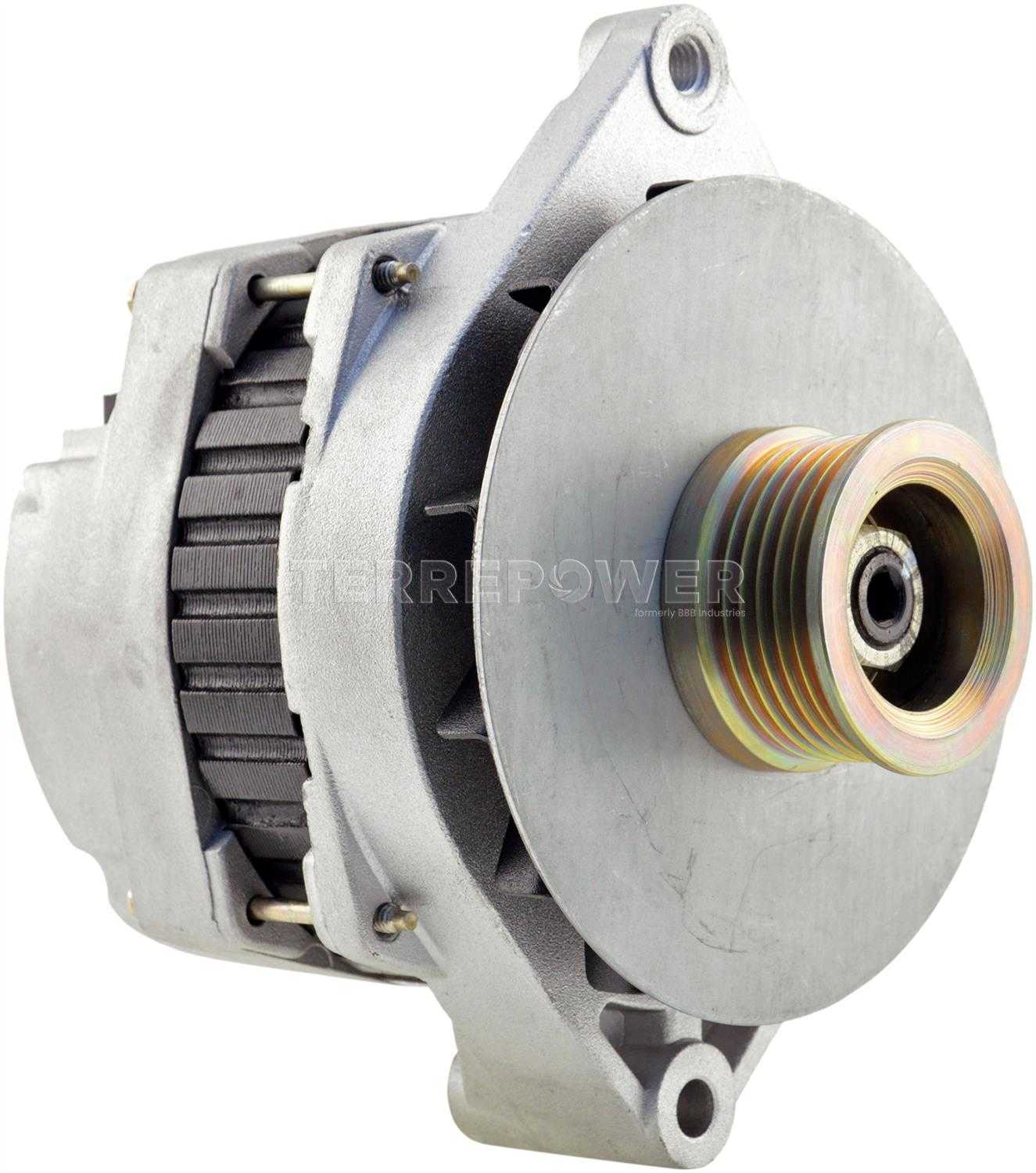 Alternator BBB Industries 7942-2 Reman Fits select: 1989-1990 CADILLAC DEVILLE, 1989-1990 CADILLAC ELDORADO