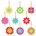thumbnail image 1 of Cuadros Decorativos Colgante de diamante de cristal para manualidades, colgante de taladro de punto de un solo lado para regalo DQrwqpou Nuevos Originales, 1 of 9