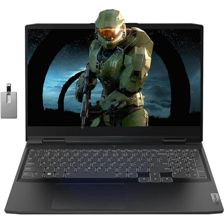 Lenovo IdeaPad Gaming 3 Laptop, 15.6" FHD 120Hz Display, AMD Ryzen 5 6600H, 64GB RAM, 2TB PCIe SSD, NVIDIA GeForce RTX 3050, WiFi 6, Backlit Keyboard, Win 11, with Hotface 32GB USB Card