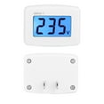 thumbnail image 3 of FLAMEEN LCD Digital Voltmeter, 110V/220V Digital Display Voltage Meter , For Measuring The AC Voltage Household, 3 of 8