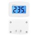 thumbnail image 1 of Yosoo AC 80-300V US Plug Wall Flat LCD Digital Voltmeter Volt Panel Meter Voltage Tester Gauge 110V Voltage Measuring Monitor volt Household voltage tester Gauge Multimeter, 1 of 6