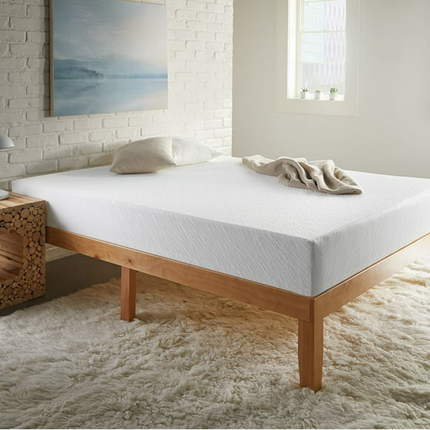 Sleepinc 8 Inch Gel Foam Mattress Bed In A Box Medium Plush Feel Certipur Us Foam Twin Walmart Com Walmart Com