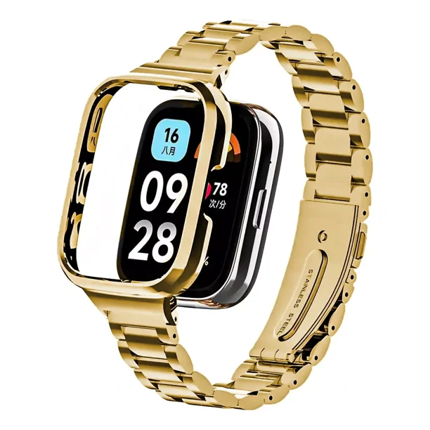 Correa De Eslabones Premium Para Redmi Watch 3 Lite / Active