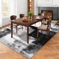 thumbnail image 6 of Bleum Cade 5x7 Abstract Area Rugs for Living Room, Modern Washable Rugs Non Slip Dining Room Rug, Soft Low Pile Bedroom Rug, Stain Resistant Indoor Rugs Carpet,Black, 6 of 11