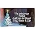 thumbnail image 3 of Stonehouse Collection | Snowy Christmas Tree Return Address Labels | Redwood Forest Return Address Label | Christmas Tree Stickers (Redwood Forest), 3 of 4