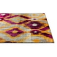 thumbnail image 4 of Well Woven Vettore Rocambolesco Lavender Modern Ikat Area Rug, 4 of 4