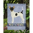 thumbnail image 3 of Toy Fox Terrier Welcome Garden Flag, 3 of 3