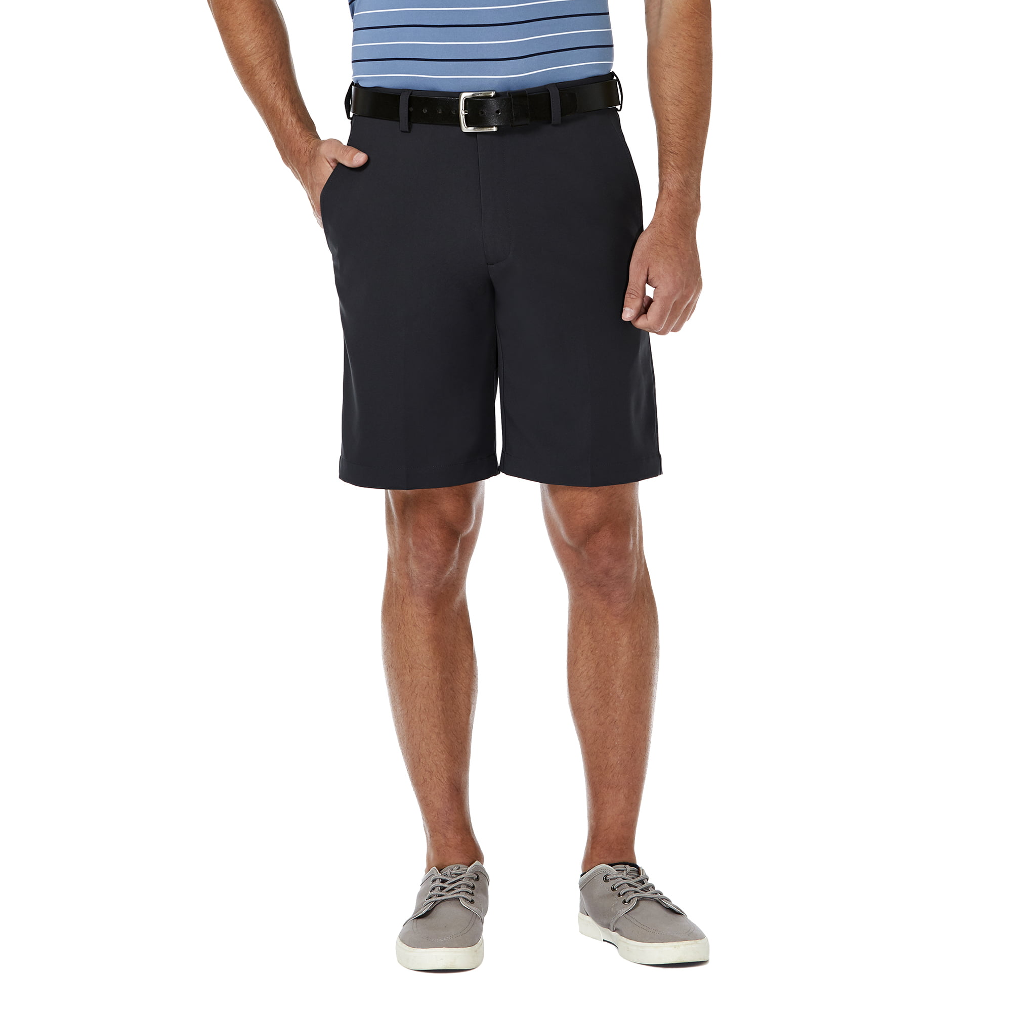 Haggar Men's Ultimate Comfort Waistband Flat Front Shorts 