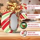 thumbnail image 4 of Cinta de Advertencia Navideña | Tiras Adhesivas de Seguridad de Pvc Que Brillan En La Oscuridad | Decoración Navideña Duradera y Resistente a La Intemperie | Uso En Interiores y Exteriores para Escal, 4 of 6