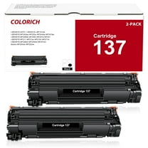 137 Toner Cartridge Compatible for Canon 137 Cartridge 137 CRG137 for Imageclass MF236n D570 MF249dw MF244dw MF247dw MF232w LBP151dw MF227dw MF229dw MF216n MF212w Printer (Black,2-Pack)