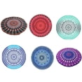 thumbnail image 6 of YaSaLy Beach Mat Mandala Round Table Cover Tapestry Yoga Indian Blanket Towel Picnic, 6 of 6