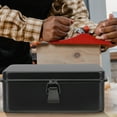 thumbnail image 1 of OULII Portable Small Iron Tool Box for Household Tool Storage and Workshop Organization, 1 of 8