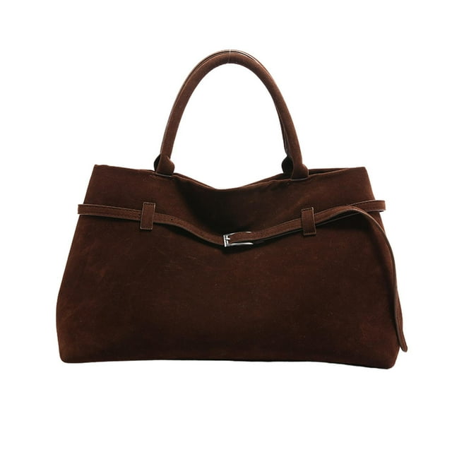 Bolso de gamuza Fernando Bolso grande informal para mujer 38 cm x 16 cm x 25 cm