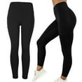 thumbnail image 2 of Womens Yoga Pants, Leggings Gym Workout Pants Fitness Jog Tights Trouser, S - M, 2 of 10