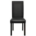 thumbnail image 5 of vidaXL Dining Chairs Side Chair with Solid Wood Legs for Kitchen Faux Leather, 5 of 19
