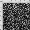 thumbnail image 2 of oneOone Viscose Chiffon Black Fabric Giraffe Animal Skin Diy Clothing Quilting Fabric Print Fabric By Yard 42 Inch Wide, 2 of 4
