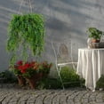 thumbnail image 2 of Coolmade 4 Pack Artificial Wall Hanging Plants Artificial Ivy Fake Hanging Vine Plants Decor Plastic Greenery for Home Wall Indoor Outdside, 2 of 7